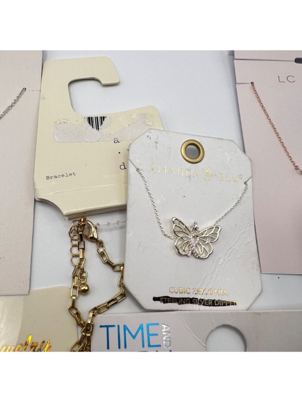 NWT Mixed Jewelry Lot Earrings Necklaces Bracelet Ring Sugarfix Lauren Conrad - Picture 5 of 16